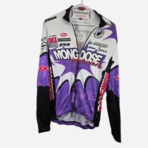 Castelli Mongoose USA Cycling Jersey Retro Sportcore Racing BMX Teamwear